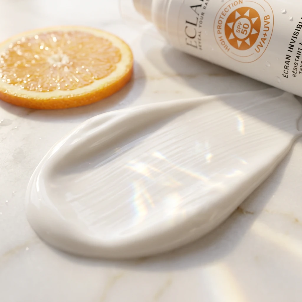 Écran Solaire SPF50 — الملمس